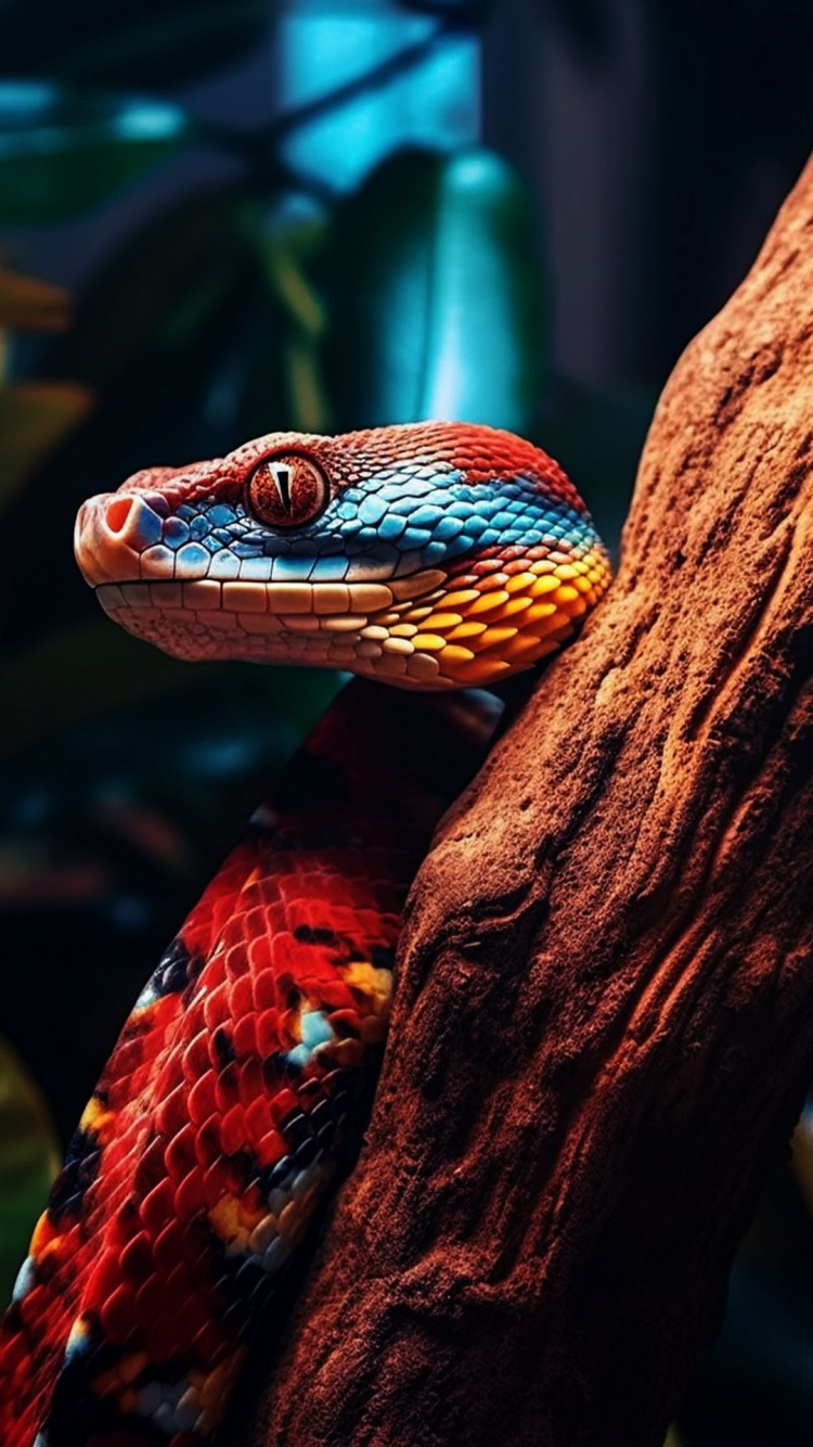 Élapidés, Serpents Élapidés, Serpents Colubres, Vipères Des Stands, Tête. Wallpaper in 750x1334 Resolution