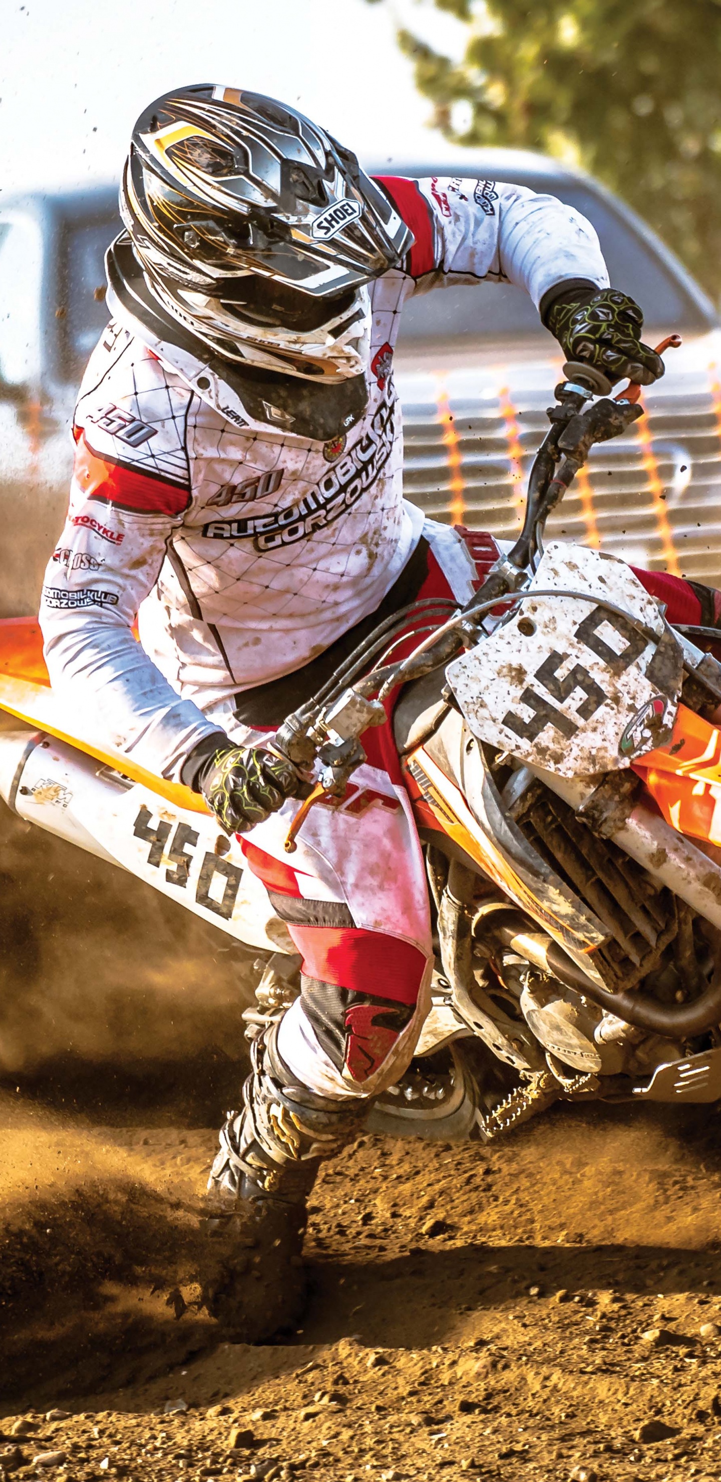 Hombre, Equitación, Motocross, Dirt Bike. Wallpaper in 1440x2960 Resolution