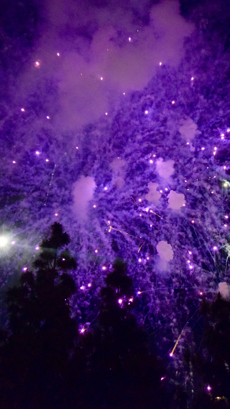 Violet, Purple, Light, Darkness, Pink. Wallpaper in 750x1334 Resolution