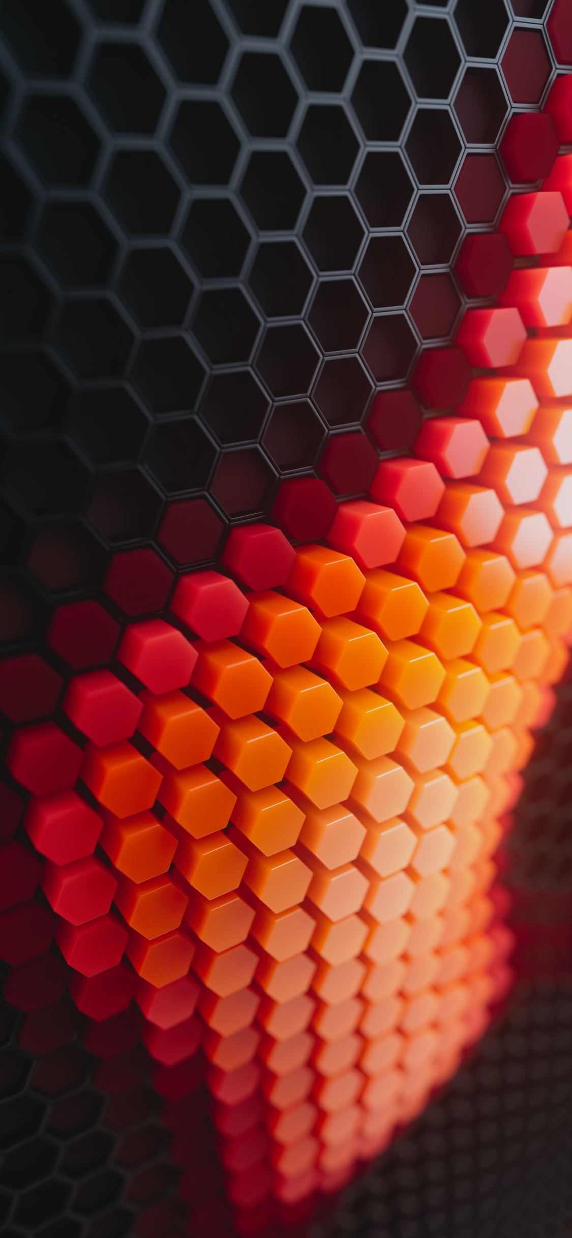 Orange, Muster, Farbigkeit, Masche, Carmine. Wallpaper in 1125x2436 Resolution