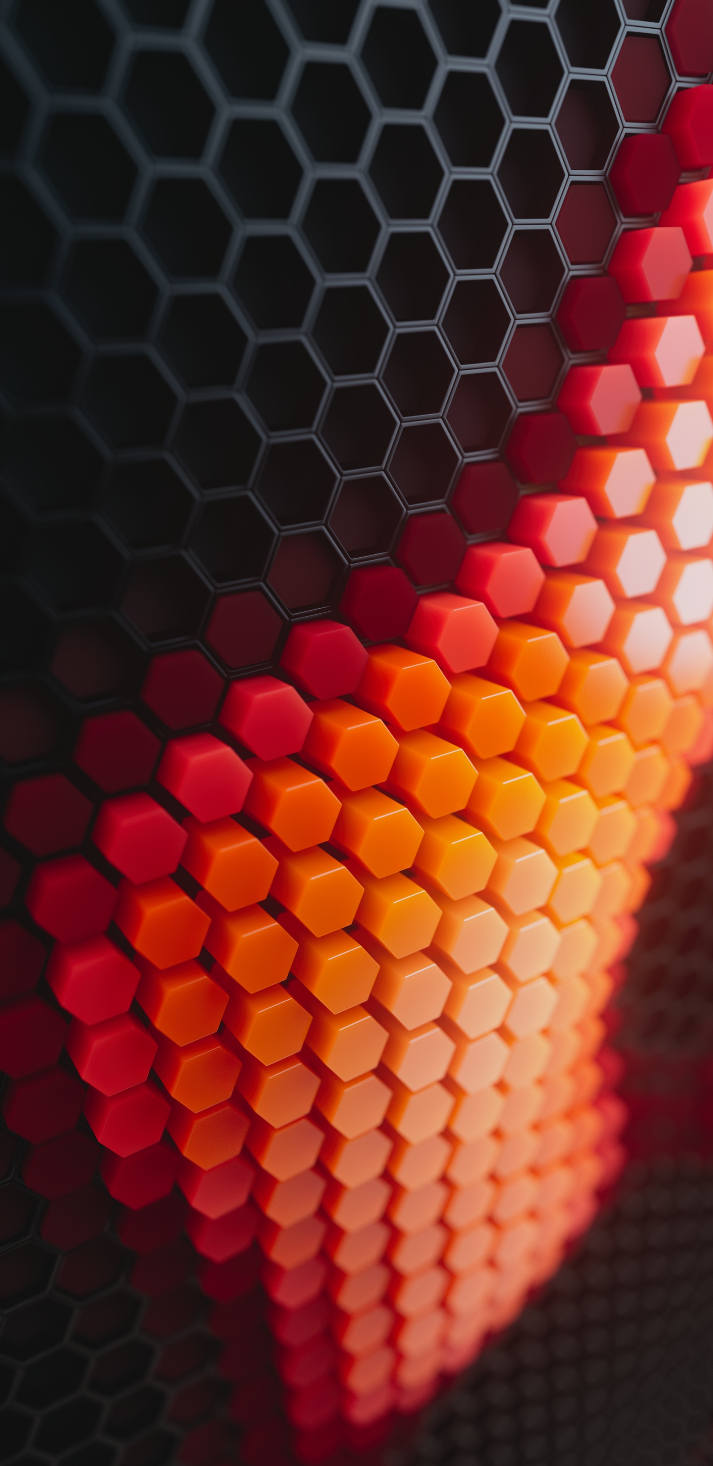 Orange, Muster, Farbigkeit, Masche, Carmine. Wallpaper in 1440x2960 Resolution