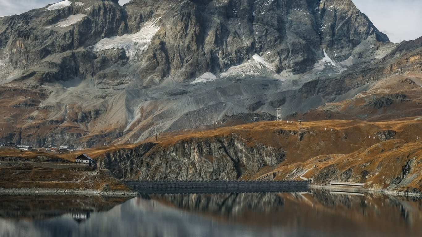 Montagne Prédéfinie, Gamme de Montagne, Mount Scenery, Nature, Eau. Wallpaper in 1366x768 Resolution