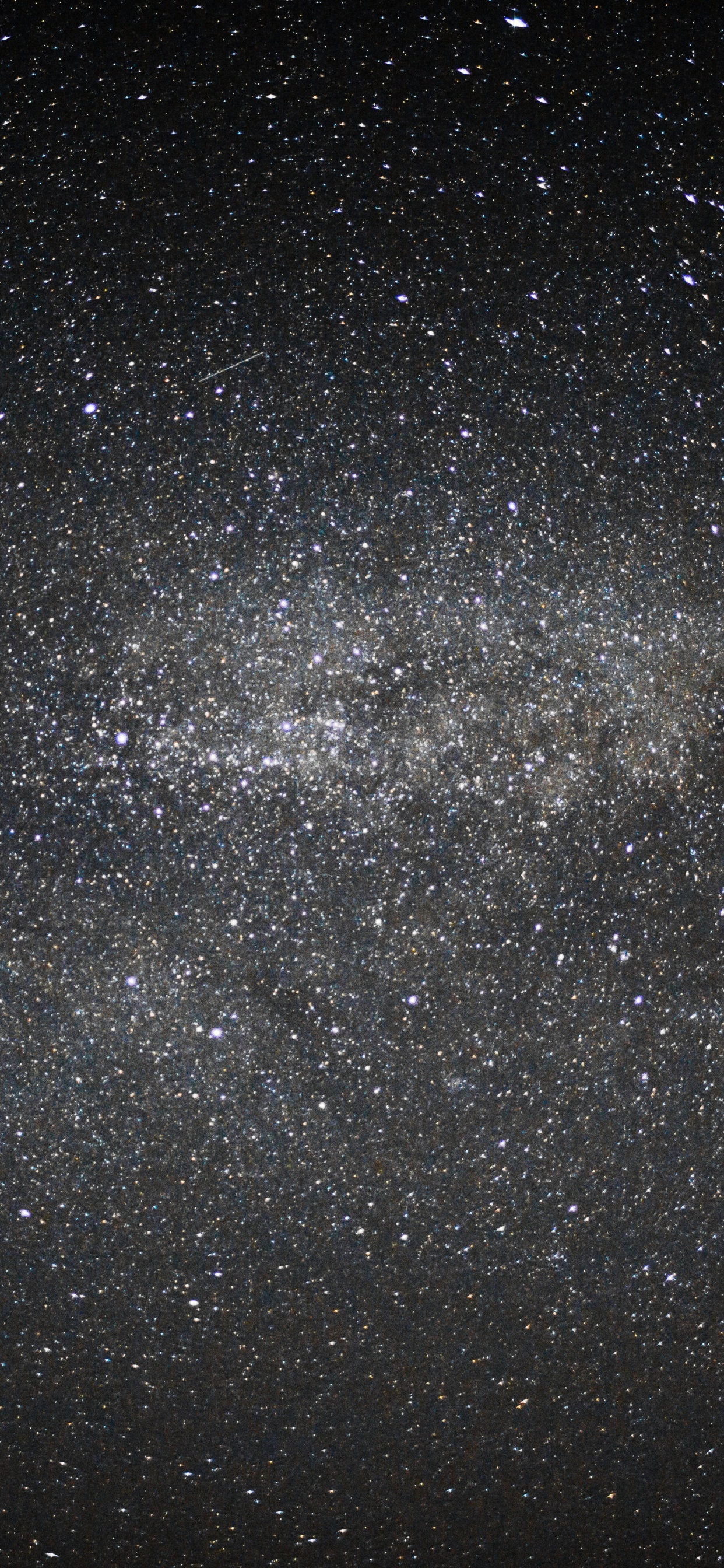 Estrellas en el Cielo Durante la Noche.. Wallpaper in 1242x2688 Resolution