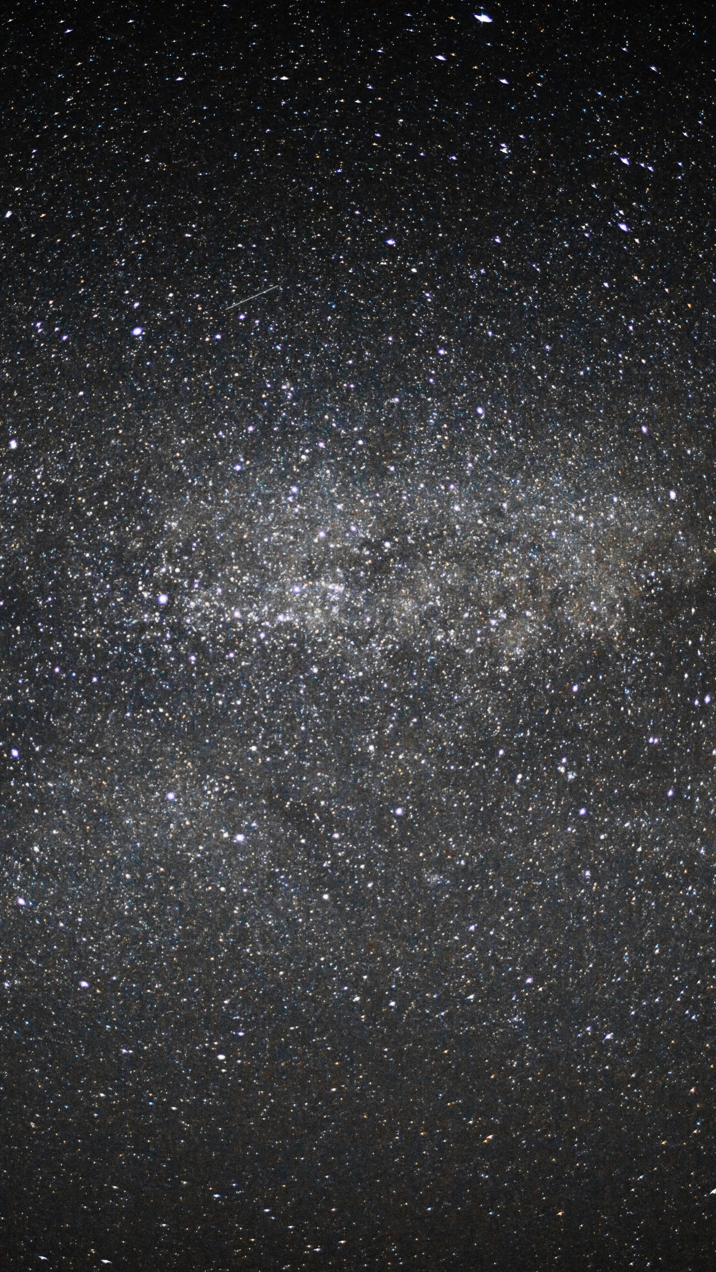 Estrellas en el Cielo Durante la Noche.. Wallpaper in 1440x2560 Resolution