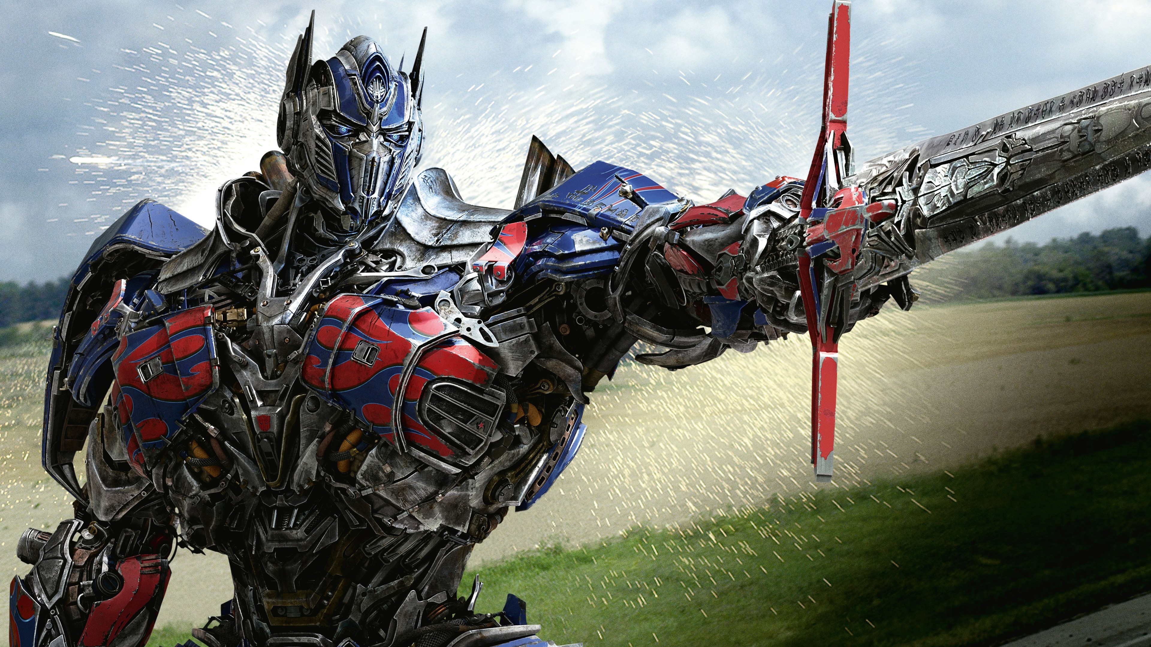 Optimus Prime, Transformers: La Era de la Extinción, Autobot, Decepticon, Carmine. Wallpaper in 3840x2160 Resolution