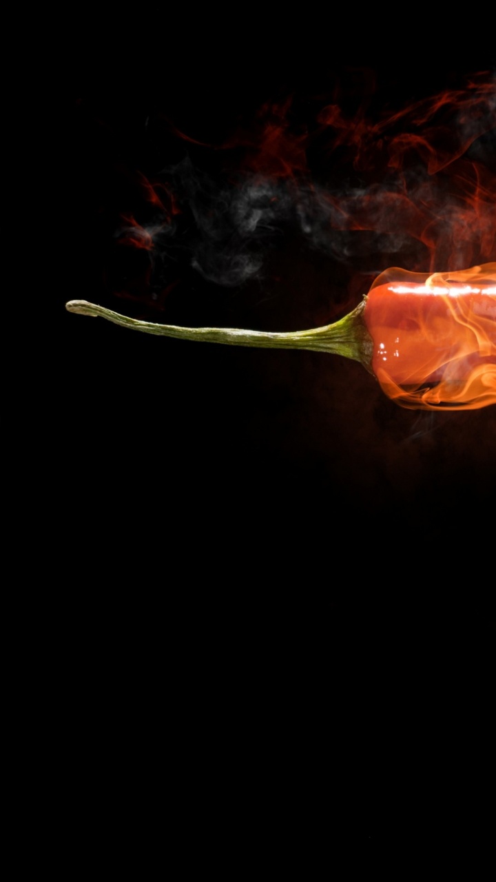 Chili Pepper, Heat, Food, Fire, Cooking. Wallpaper in 720x1280 Resolution