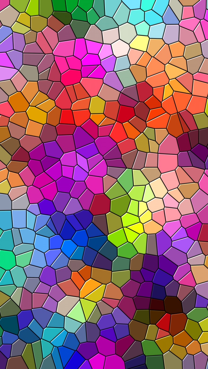 Yellow Pink and White Abstract Painting. Wallpaper in 720x1280 Resolution