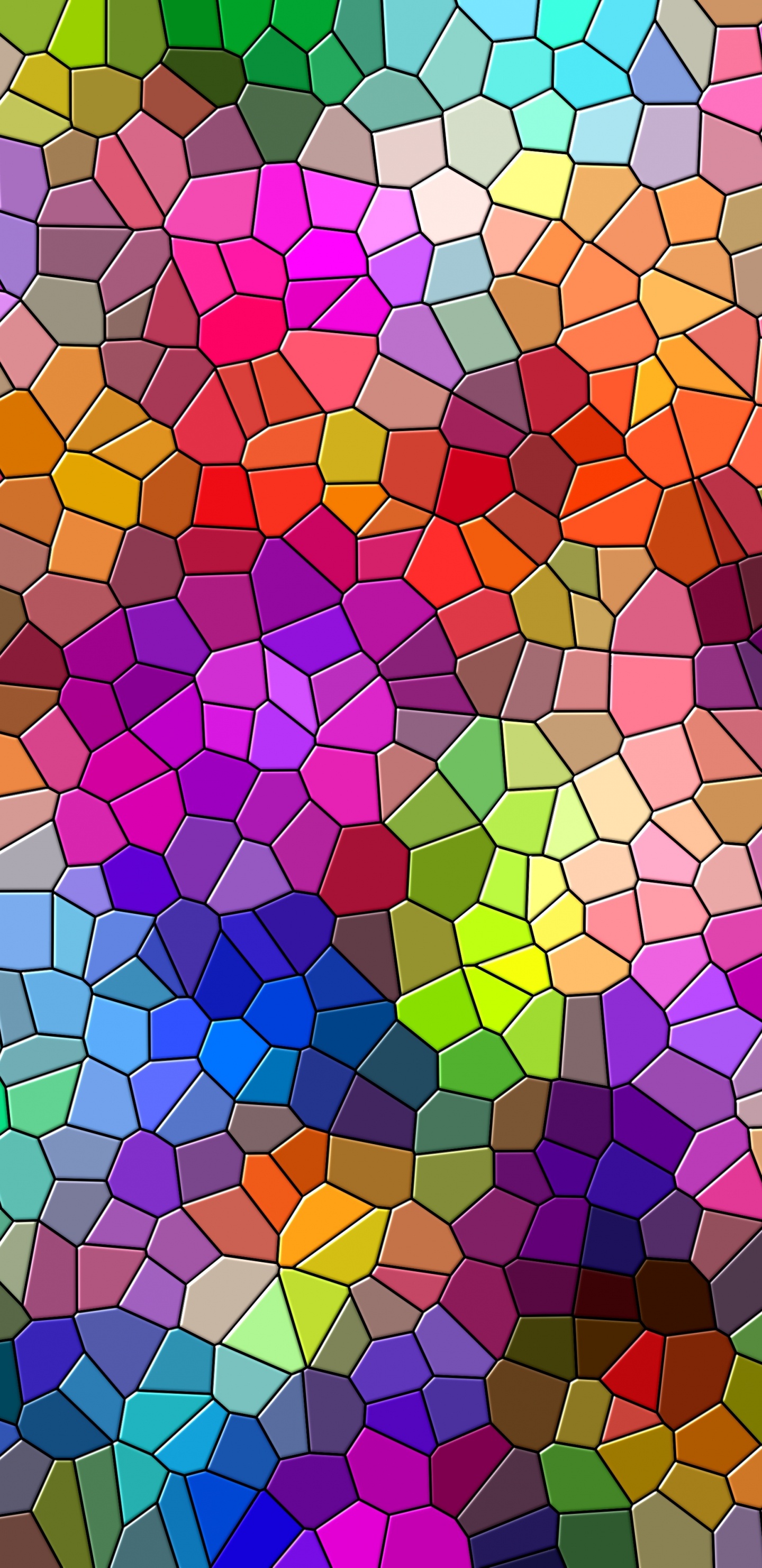 Pintura Abstracta Amarilla Rosa y Blanca. Wallpaper in 1440x2960 Resolution