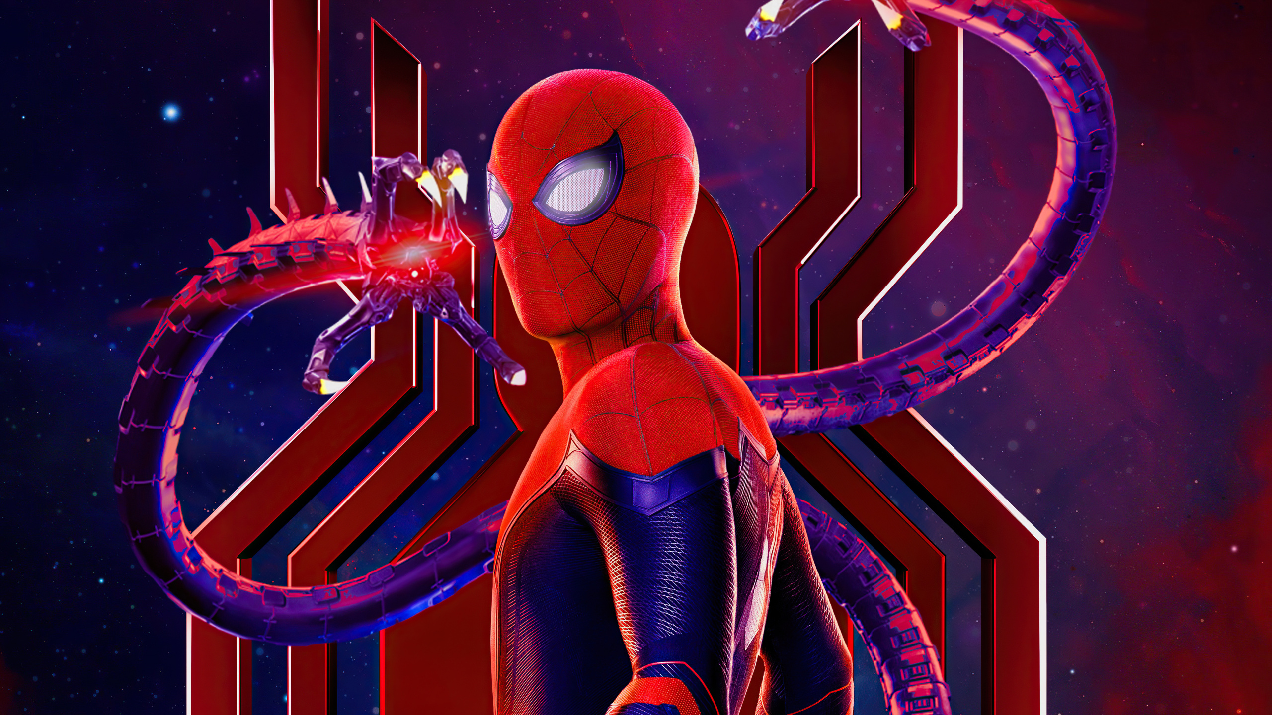 Spider-man: no Way Home, Spider Man no Way Home Poster, Spider-man, Poster, Superhero. Wallpaper in 2560x1440 Resolution