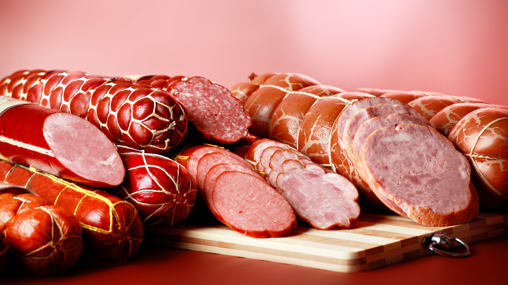 香肠, 熟食, 食品, 肉, 牛肉 壁纸 1920x1080 允许