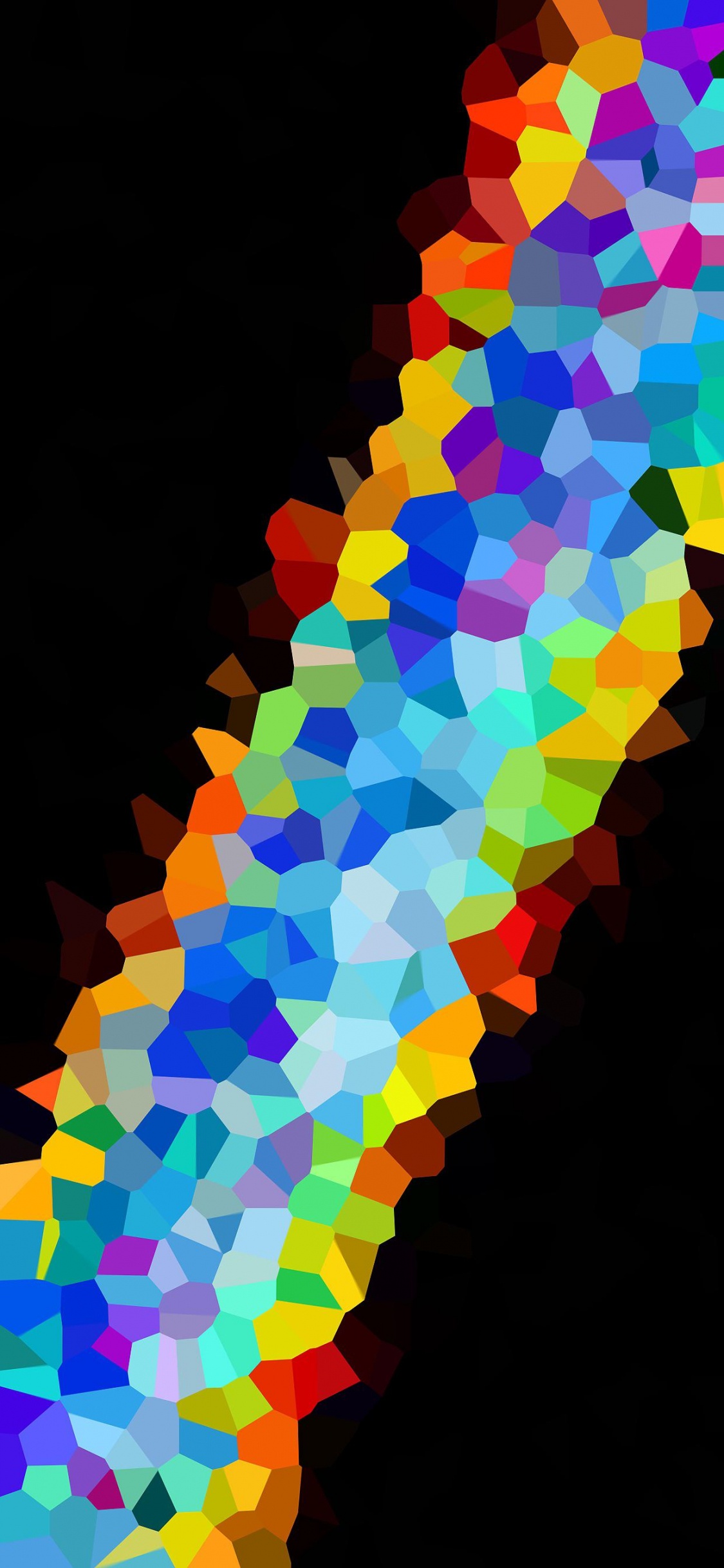 Naranja, Pendiente, Triangulo, Tintes y Matices, Patrón. Wallpaper in 1125x2436 Resolution