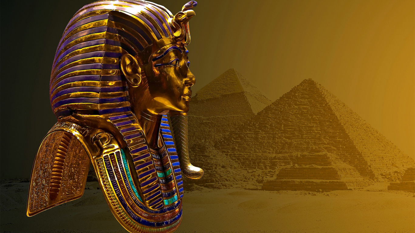 Gold and Blue Dragon Figurine. Wallpaper in 1366x768 Resolution