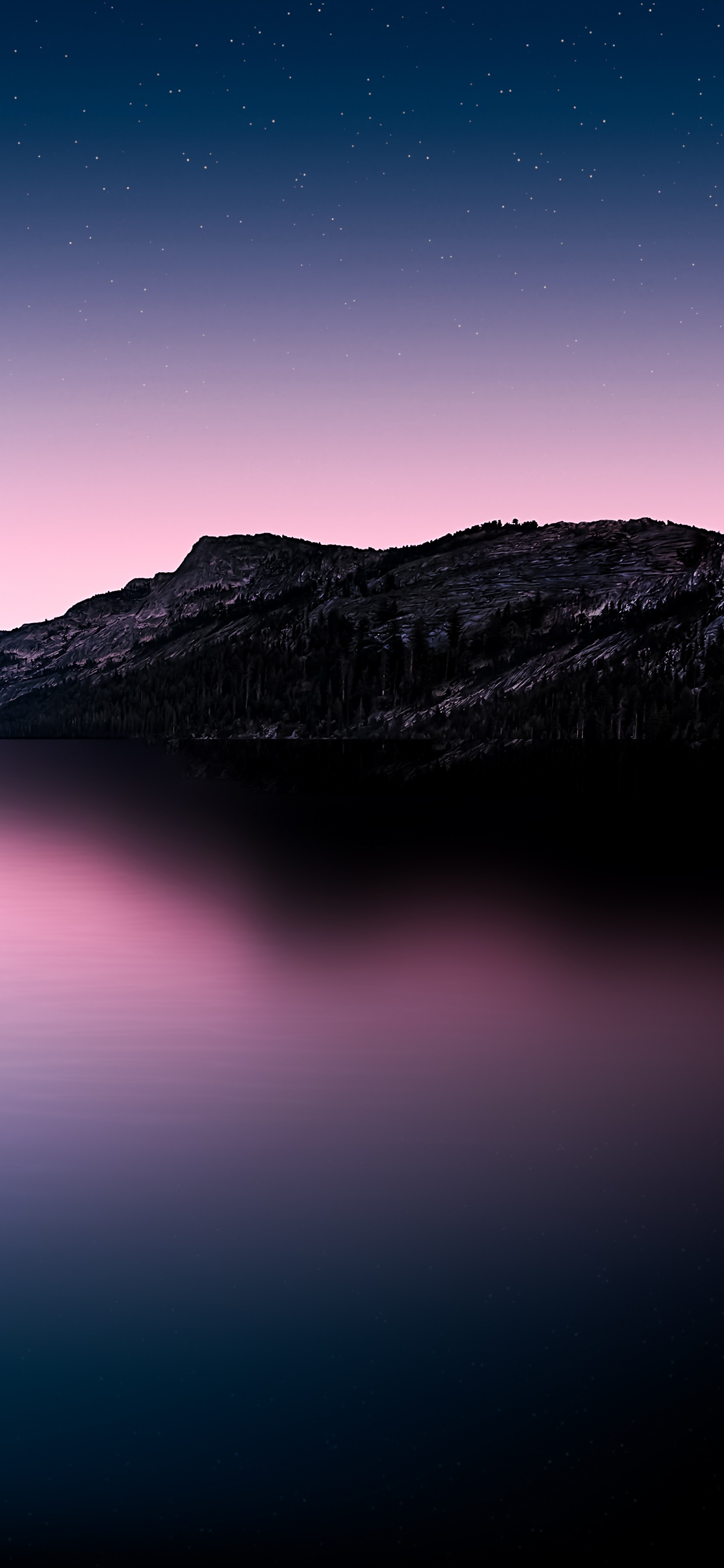 Atmosphäre, Naturlandschaft, Wasser, Hochland, Horizont. Wallpaper in 1242x2688 Resolution