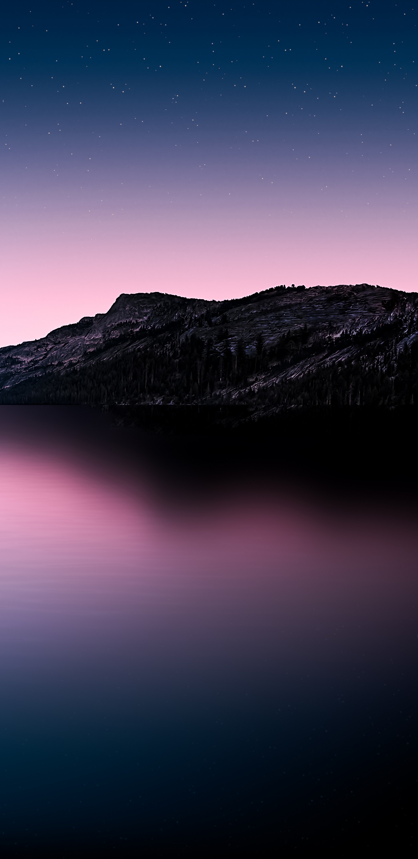 Atmosphere, Mountain, Natural Landscape, Water, Highland. Wallpaper in 1440x2960 Resolution