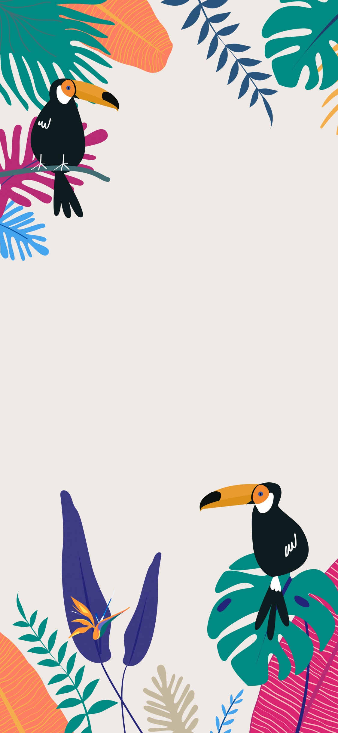 Pájaros, Ilustración, Diseño Gráfico, Diseño, Clip Art. Wallpaper in 1125x2436 Resolution