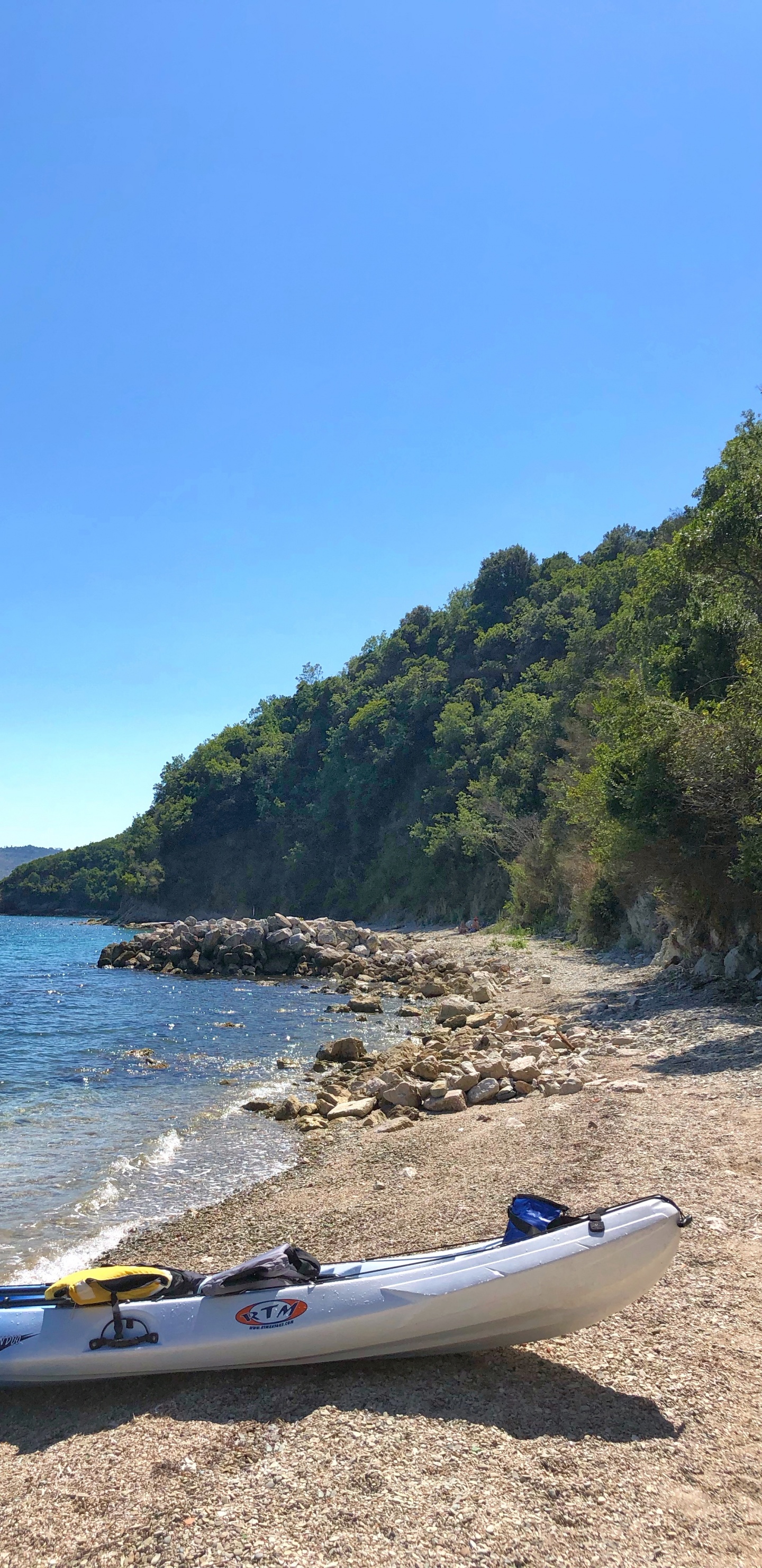 Montenegro, Sea Kayak, Watercraft, Boat, Coast. Wallpaper in 1440x2960 Resolution