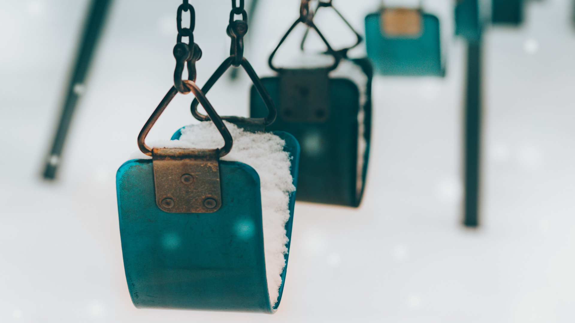 Blue and Black Padlock on Black Metal Fence. Wallpaper in 1920x1080 Resolution