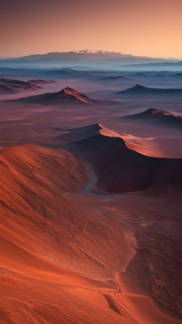 Atmosphère, L'écorégion, Paysage Naturel, Orange, Pente. Wallpaper in 750x1334 Resolution