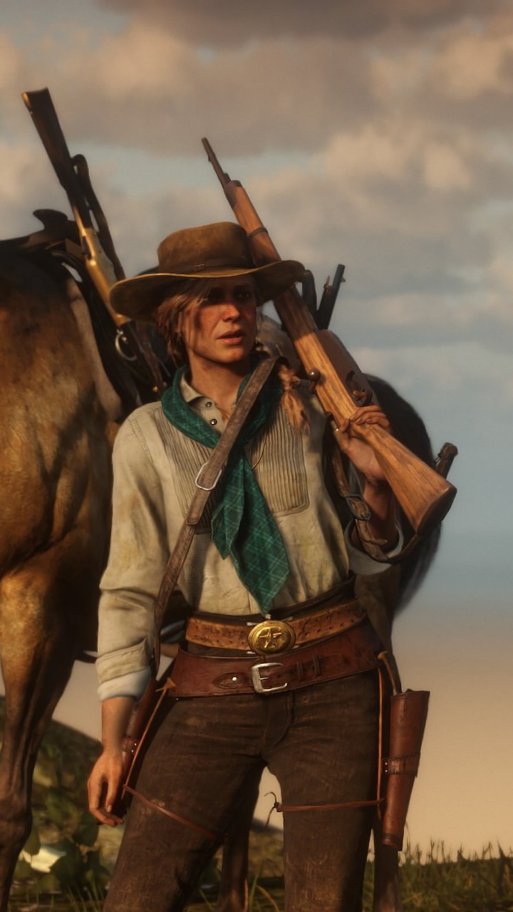 Red Dead Redemption 2, Red Dead Redemption, Grand Theft Auto v, John Marston, Rockstar Games. Wallpaper in 720x1280 Resolution