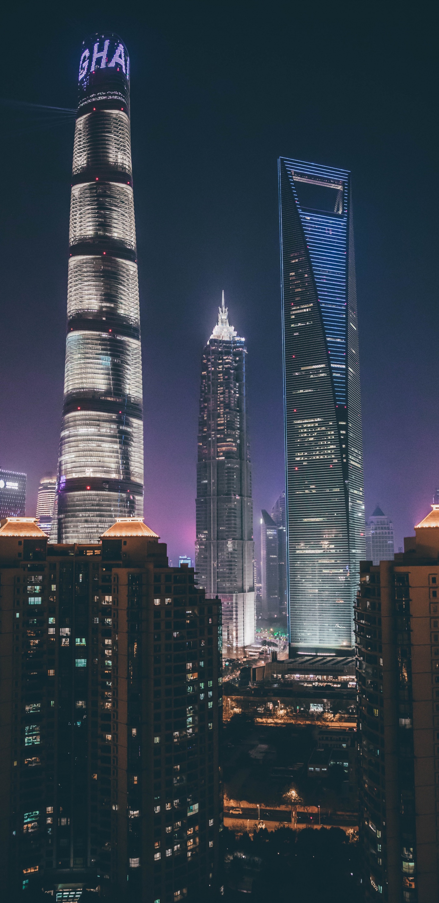 Poster, Architektur, Kunst, Gebäude, Wolkenkratzer. Wallpaper in 1440x2960 Resolution