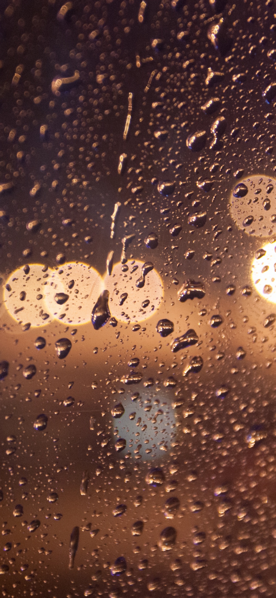 Luz, Resplandor, Smartphone, Agua, Ambar. Wallpaper in 1125x2436 Resolution