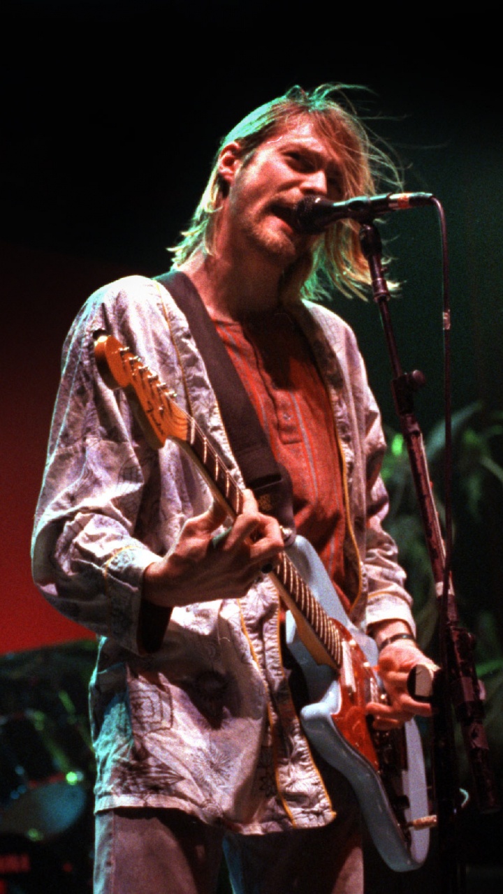 Nirvana, Grunge, Performance, Divertissement, Arts de la Scène. Wallpaper in 720x1280 Resolution