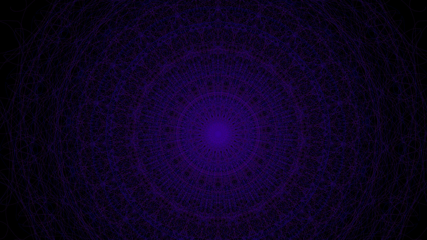 Purple Light in Black Background. Wallpaper in 1366x768 Resolution