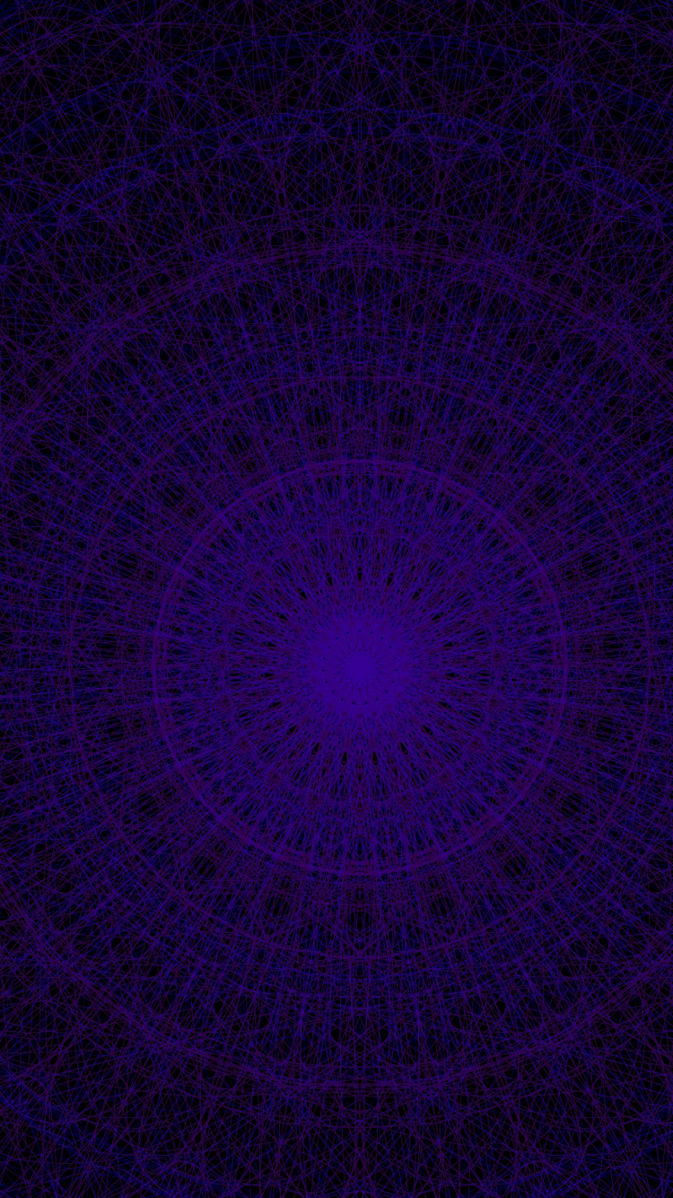 Purple Light in Black Background. Wallpaper in 750x1334 Resolution