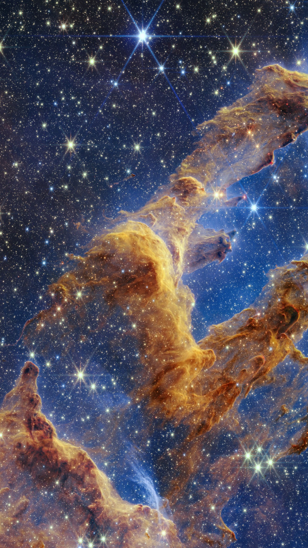 Teleskop, Säulen Der Schöpfung, Atmosphäre, Wasser, Galaxy. Wallpaper in 1080x1920 Resolution