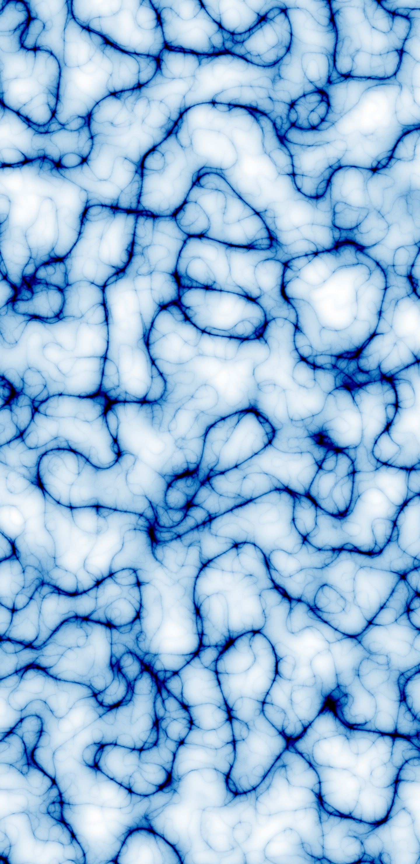 Peinture Abstraite Blanche et Bleue. Wallpaper in 1440x2960 Resolution