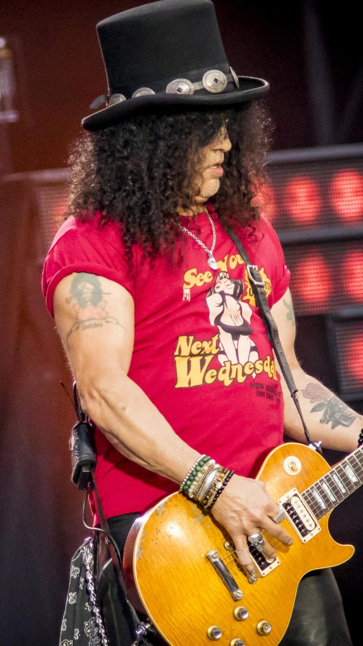 Slash, Axl Rose, Pas Dans Cette Vie en Tournée, Guns N Roses, ac Dc. Wallpaper in 720x1280 Resolution