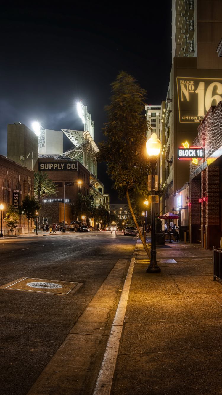 街, 城市, 光, 街区, 纽约市 壁纸 750x1334 允许