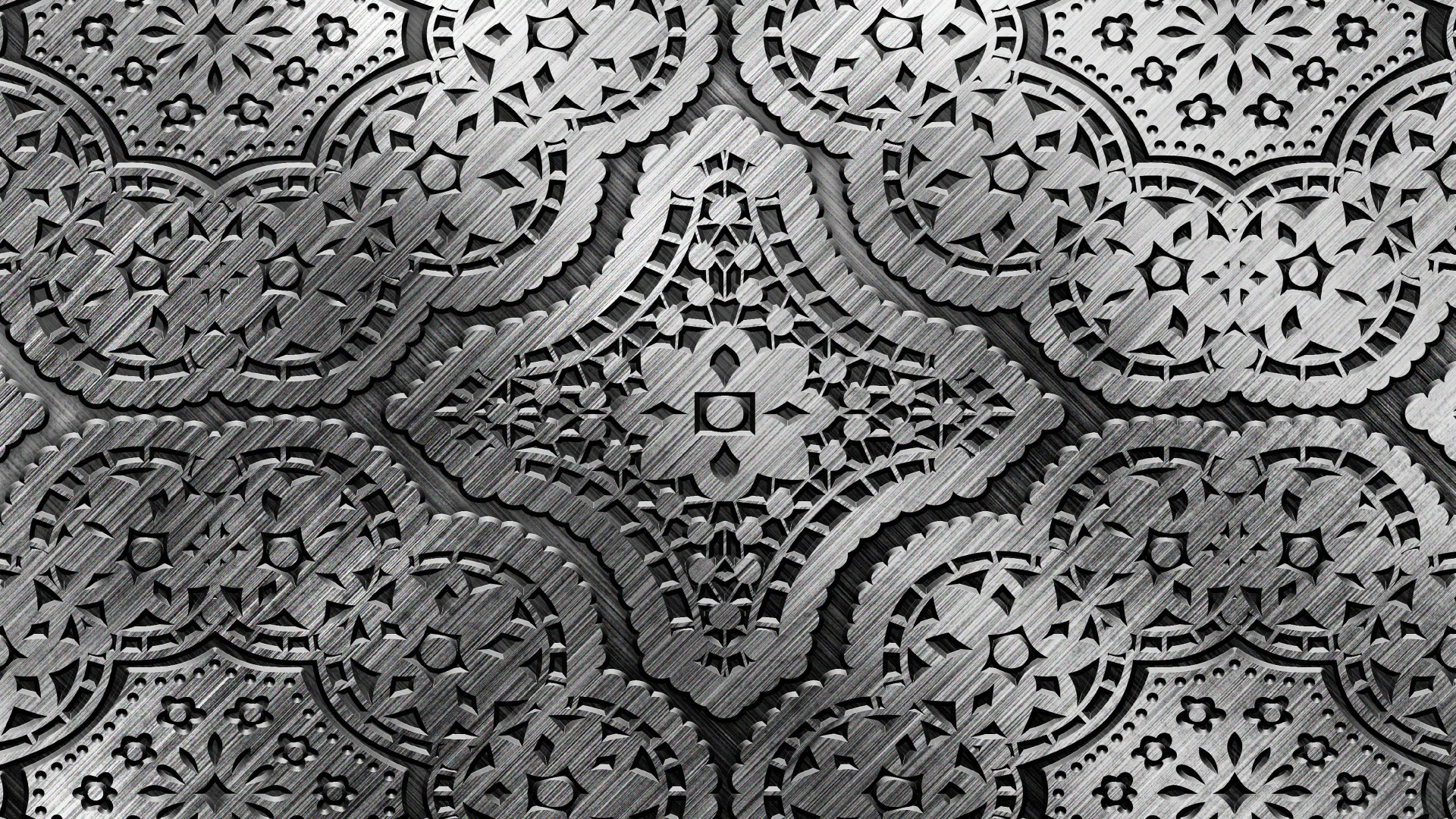 Textil Floral Blanco y Negro. Wallpaper in 1920x1080 Resolution