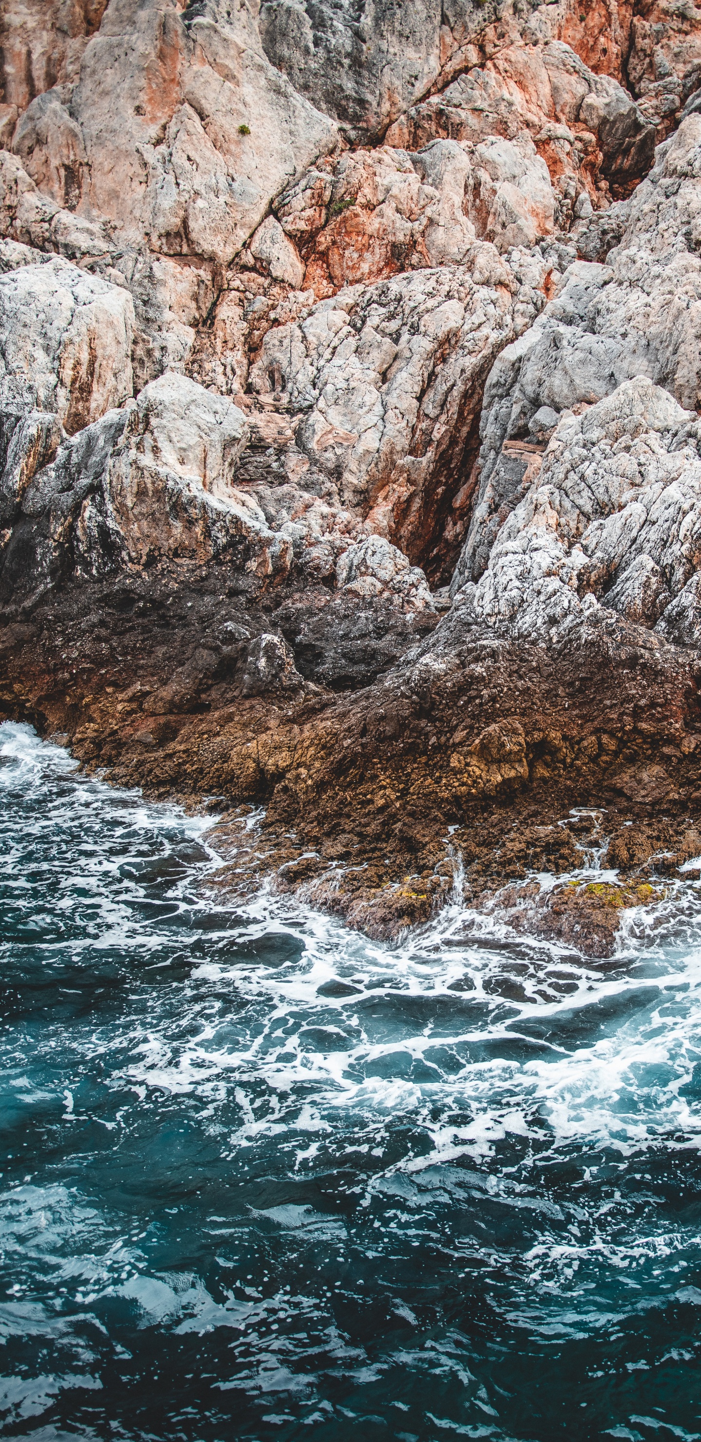 Geología, Costa, Agua, Orilla, Apple. Wallpaper in 1440x2960 Resolution