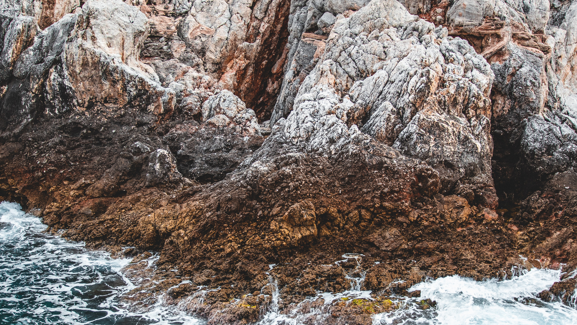 Geology, Wave, Coast, Water, Rock. Wallpaper in 1920x1080 Resolution