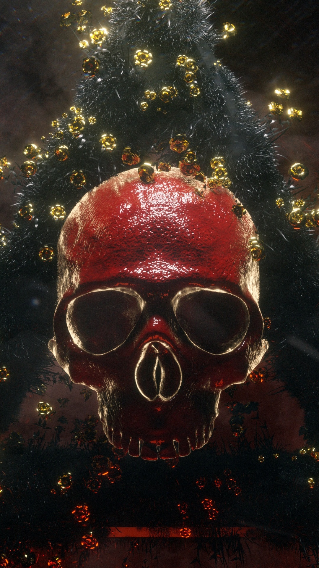 Lighting, Christmas Day, Christmas Tree, Eyewear, Art. Wallpaper in 1080x1920 Resolution