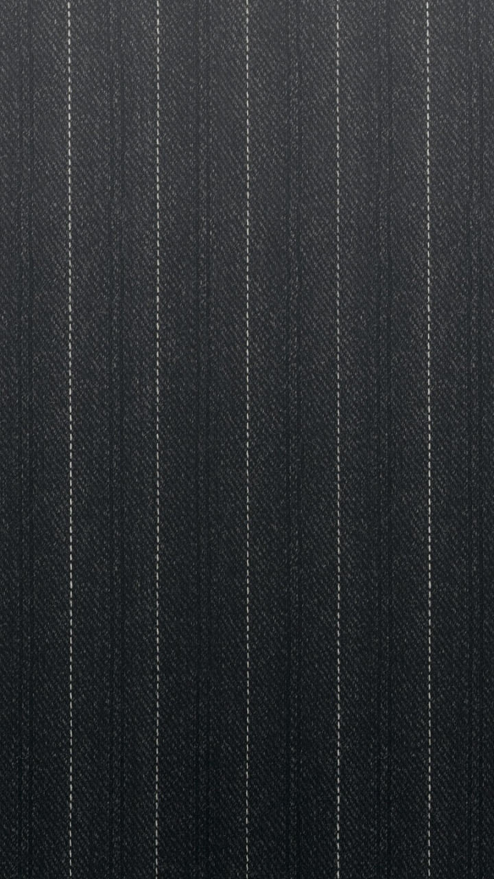 Schwarz-weißes Nadelstreifen-Textil. Wallpaper in 720x1280 Resolution
