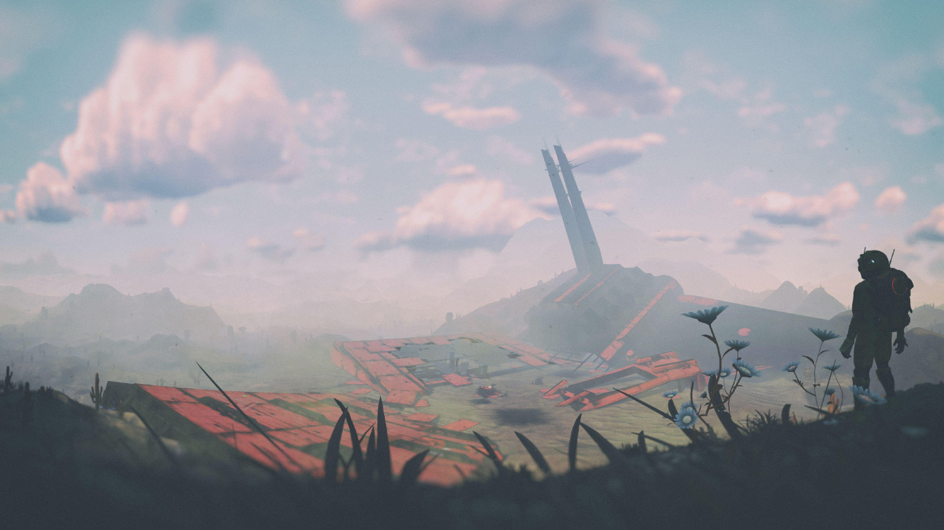 Digital Art, Art, Work of Art, Artist, Cloud. Wallpaper in 1366x768 Resolution