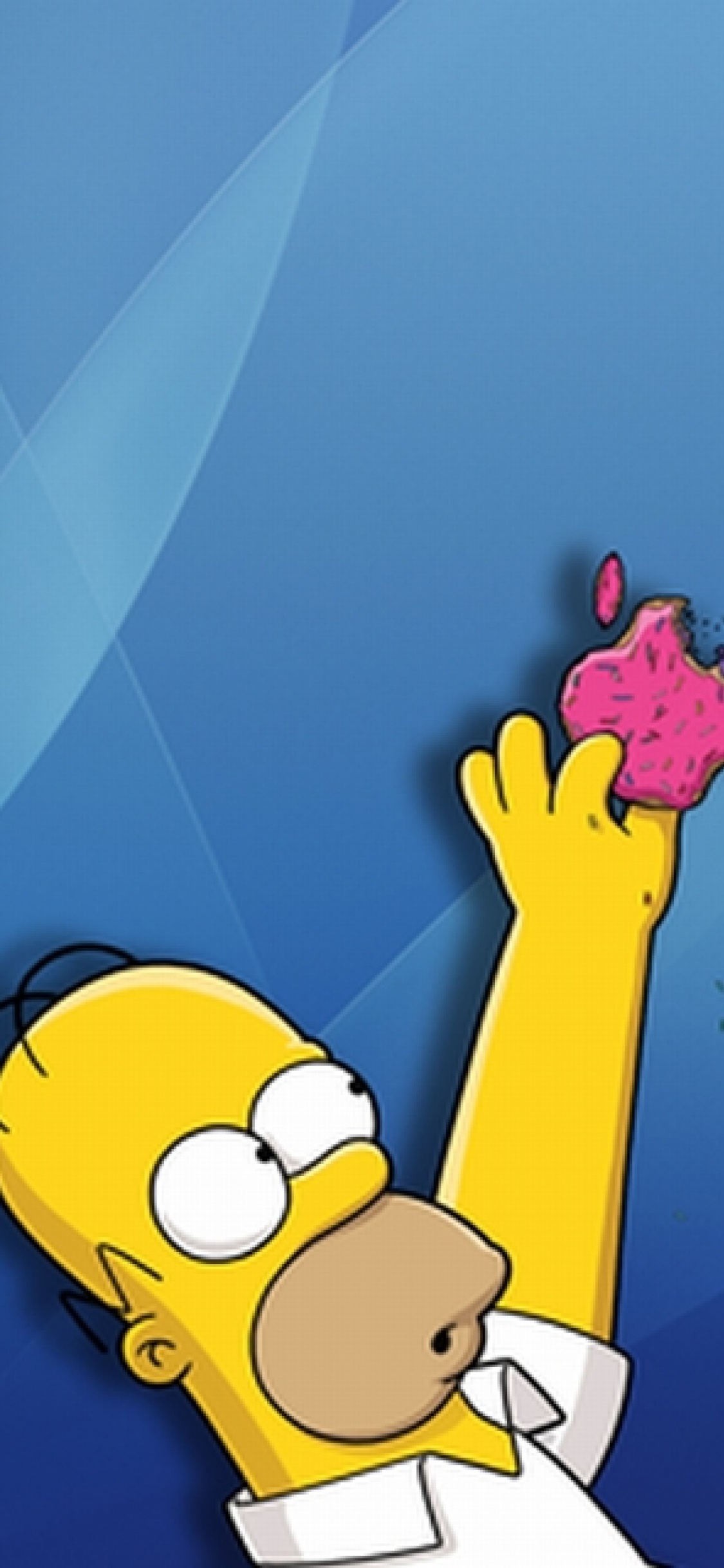 Gelbe Und Rote Micky Maus Abbildung. Wallpaper in 1125x2436 Resolution