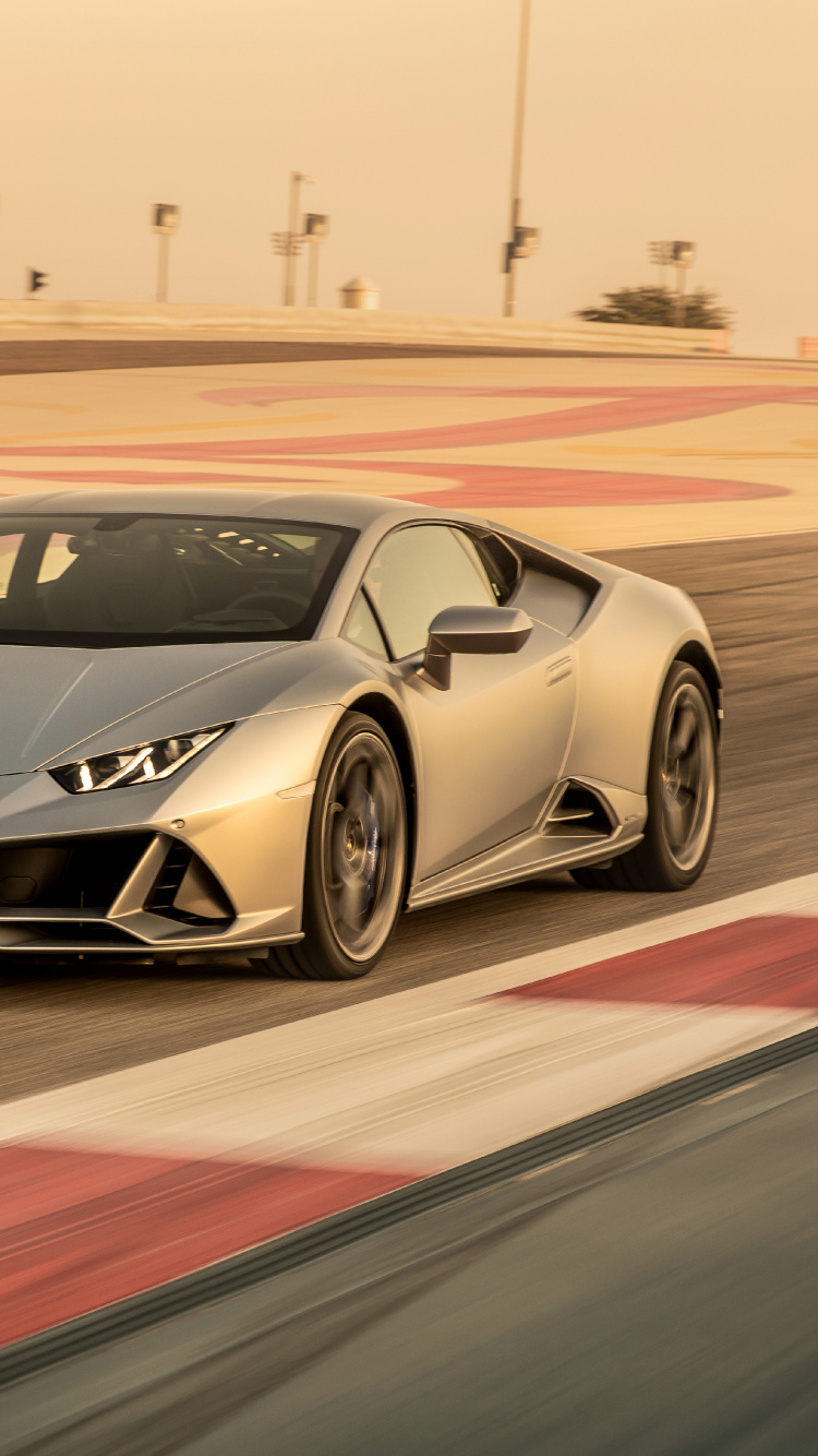 Porsche 911 Blanco y Negro en el Campo de la Pista. Wallpaper in 750x1334 Resolution
