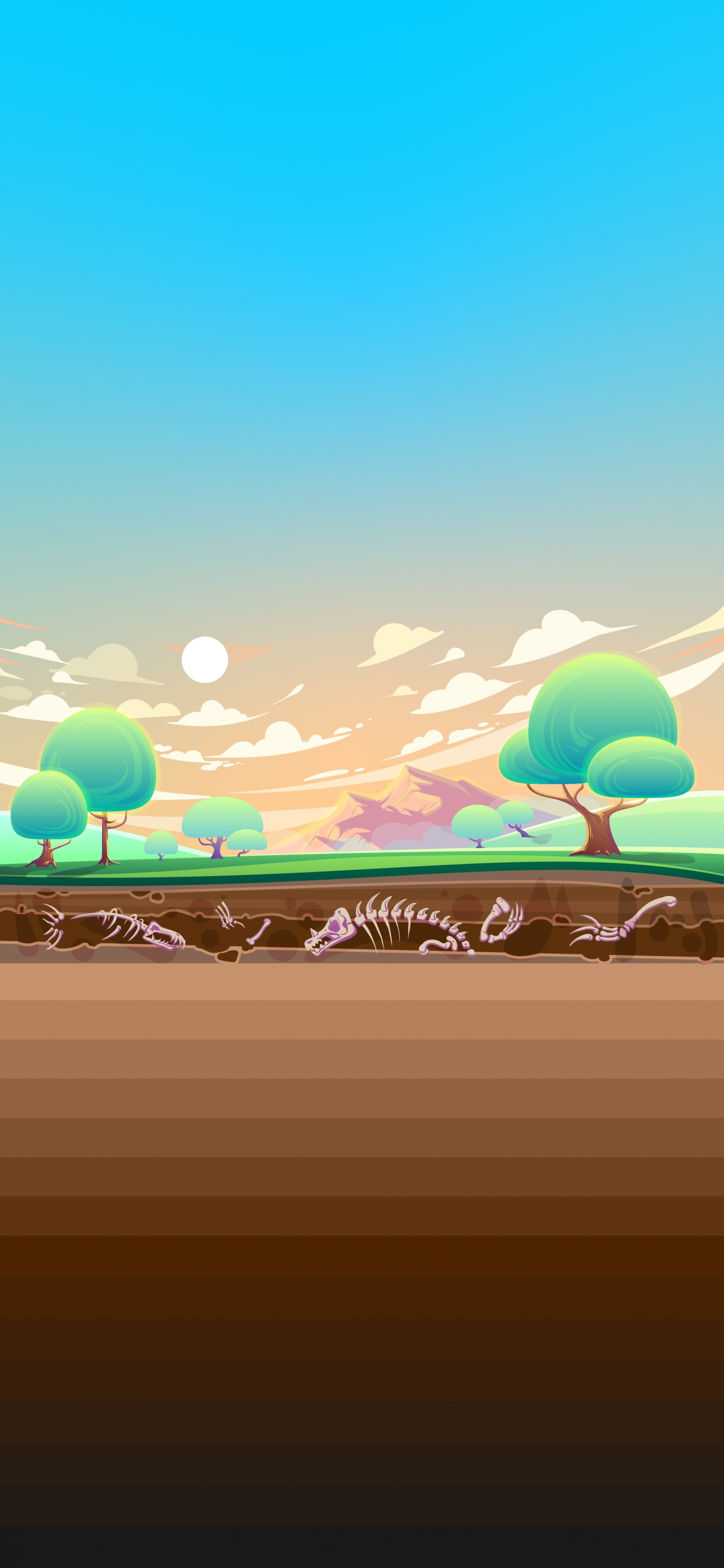 Graphics, Vector Graphics, Design, Illustration, Body of Water. Wallpaper in 1242x2688 Resolution