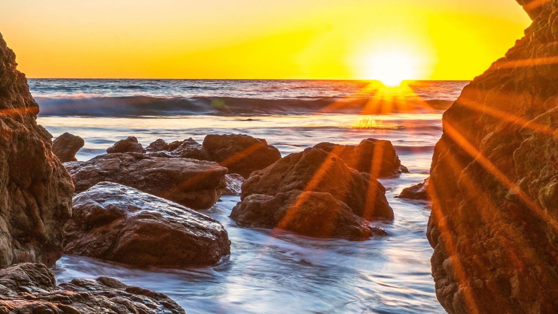 海报, 水资源, 余辉, 自然景观, Azure 壁纸 1920x1080 允许