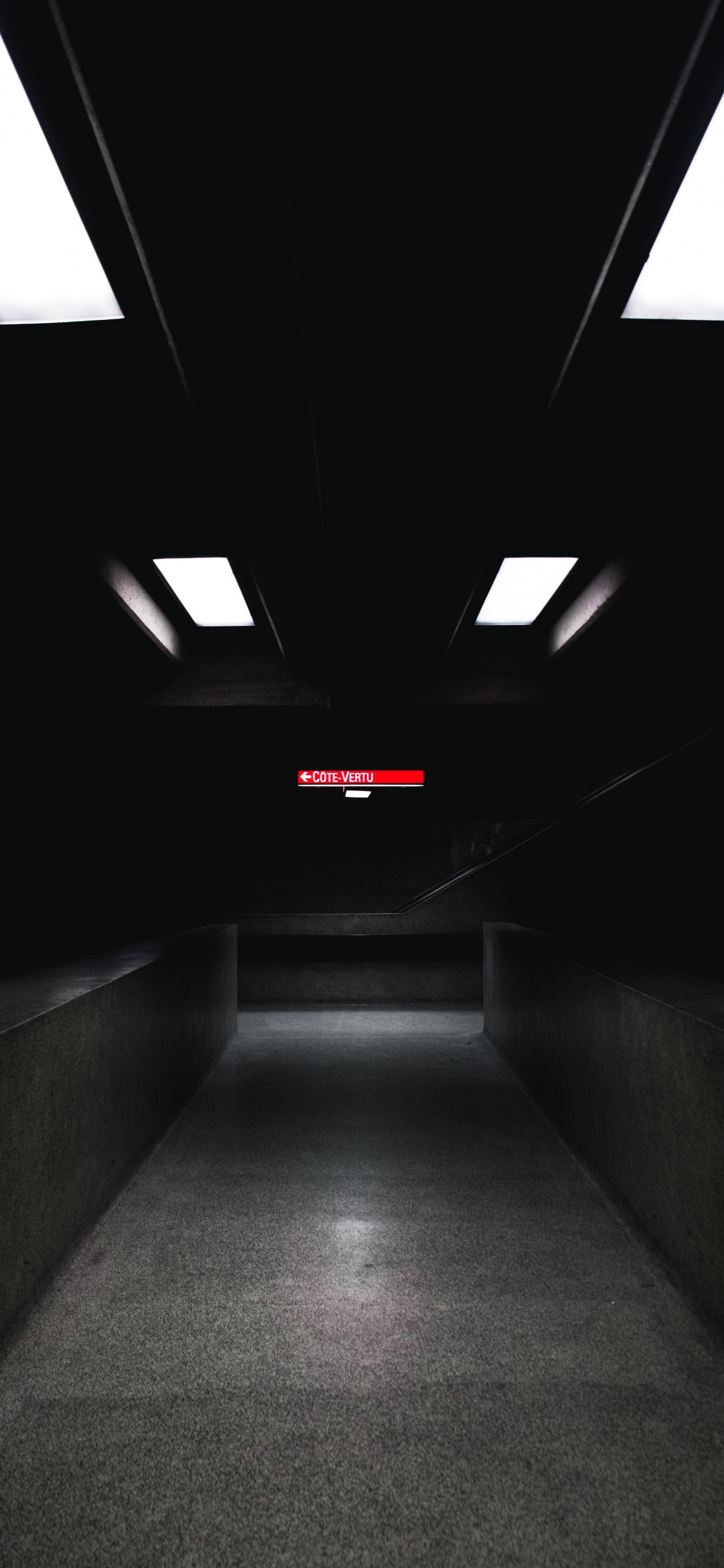 光, 黑色的, 快照, 建筑, 基础设施 壁纸 1125x2436 允许