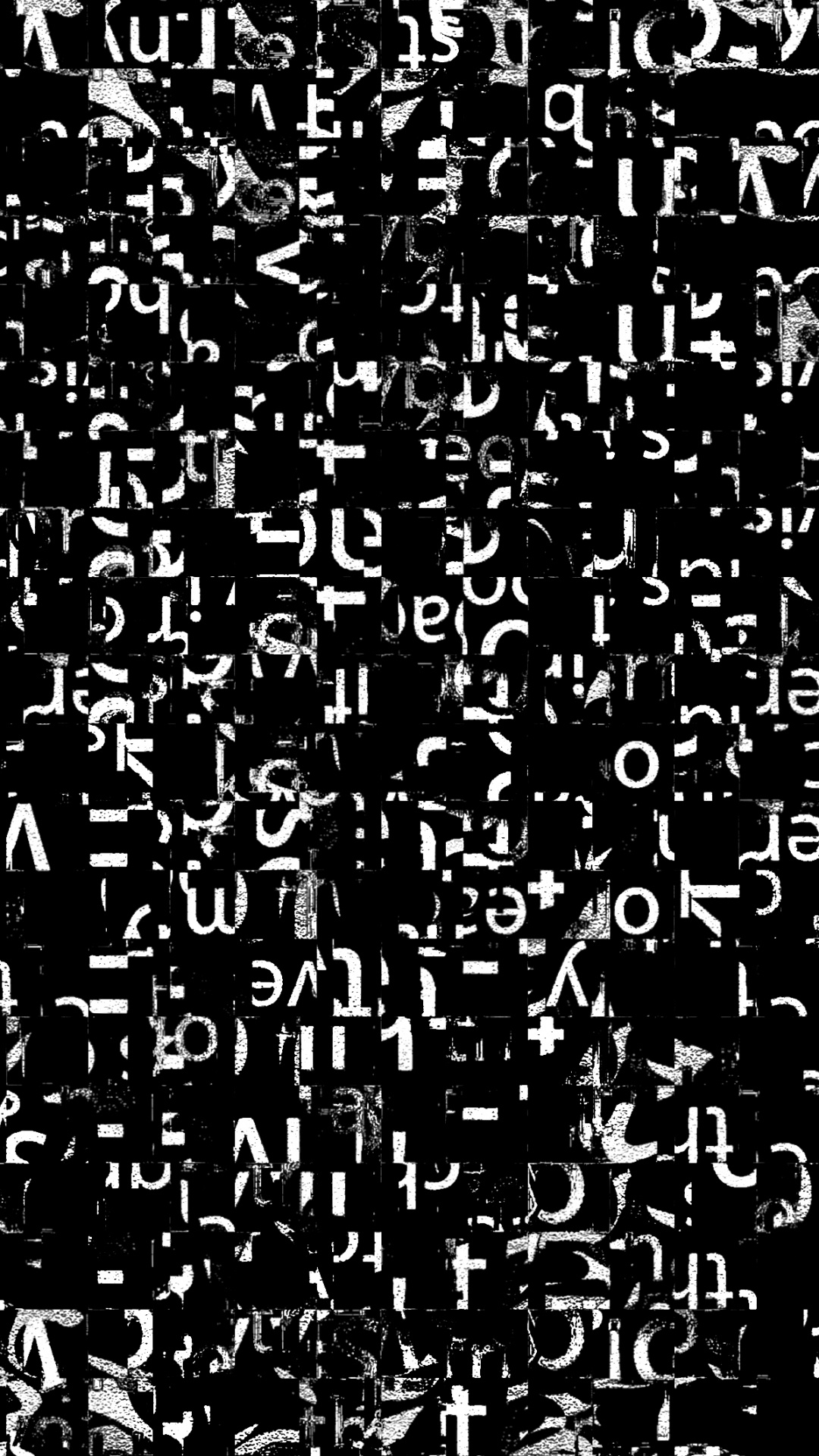 Illustration de Coeur Noir et Blanc. Wallpaper in 1080x1920 Resolution