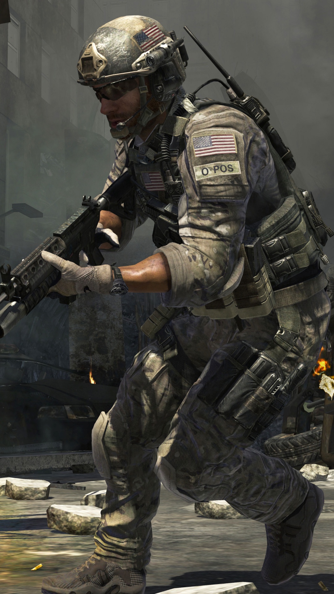 打电话的责任的现代战争3, 呼叫的职责的现代战争的2, 舞动, Xbox360, 电脑游戏 壁纸 1080x1920 允许