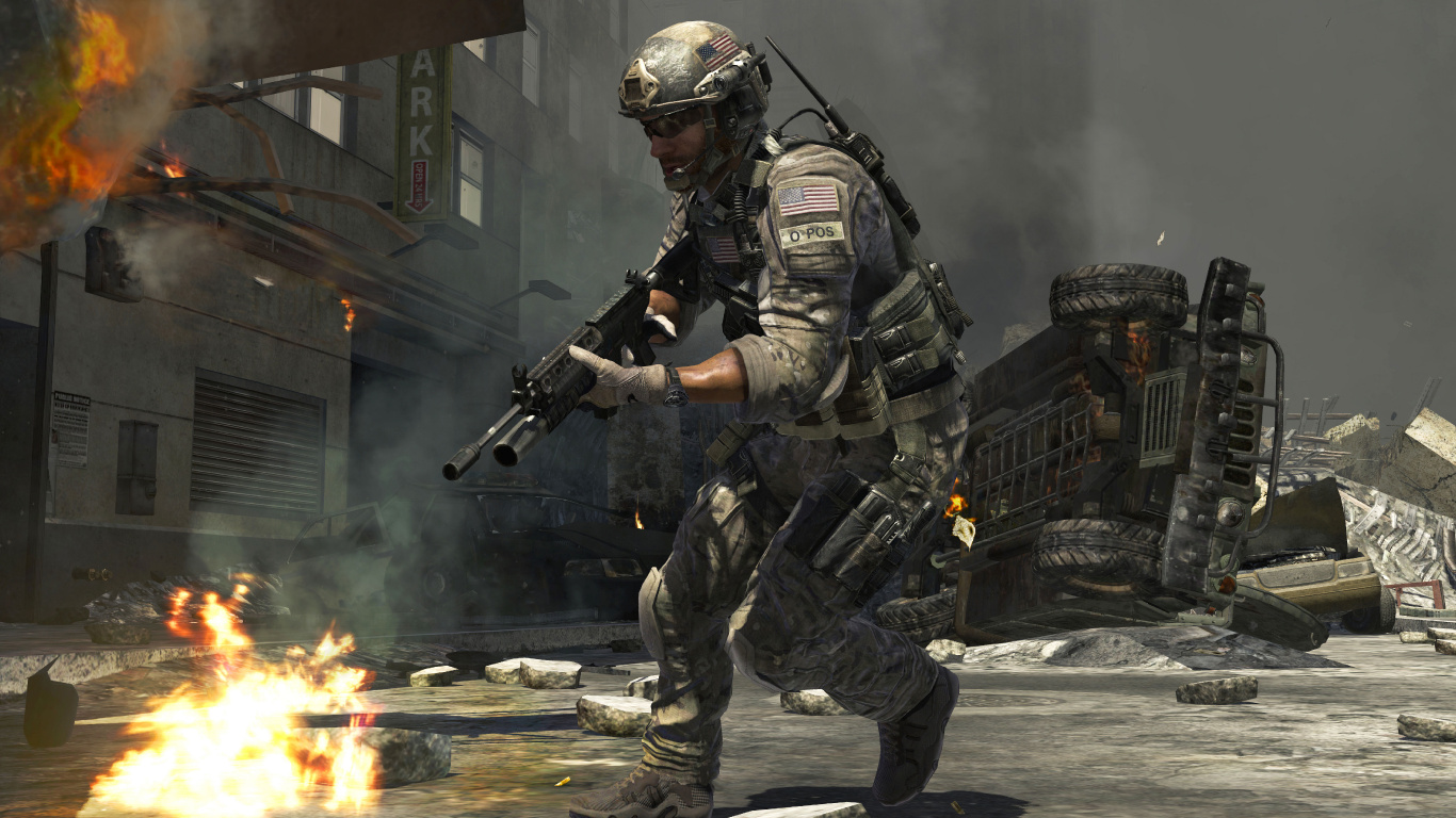 Call of Duty Modern Warfare 3, Call of Duty Modern Warfare 2, Activision, Xbox 360, pc Game. Wallpaper in 1366x768 Resolution