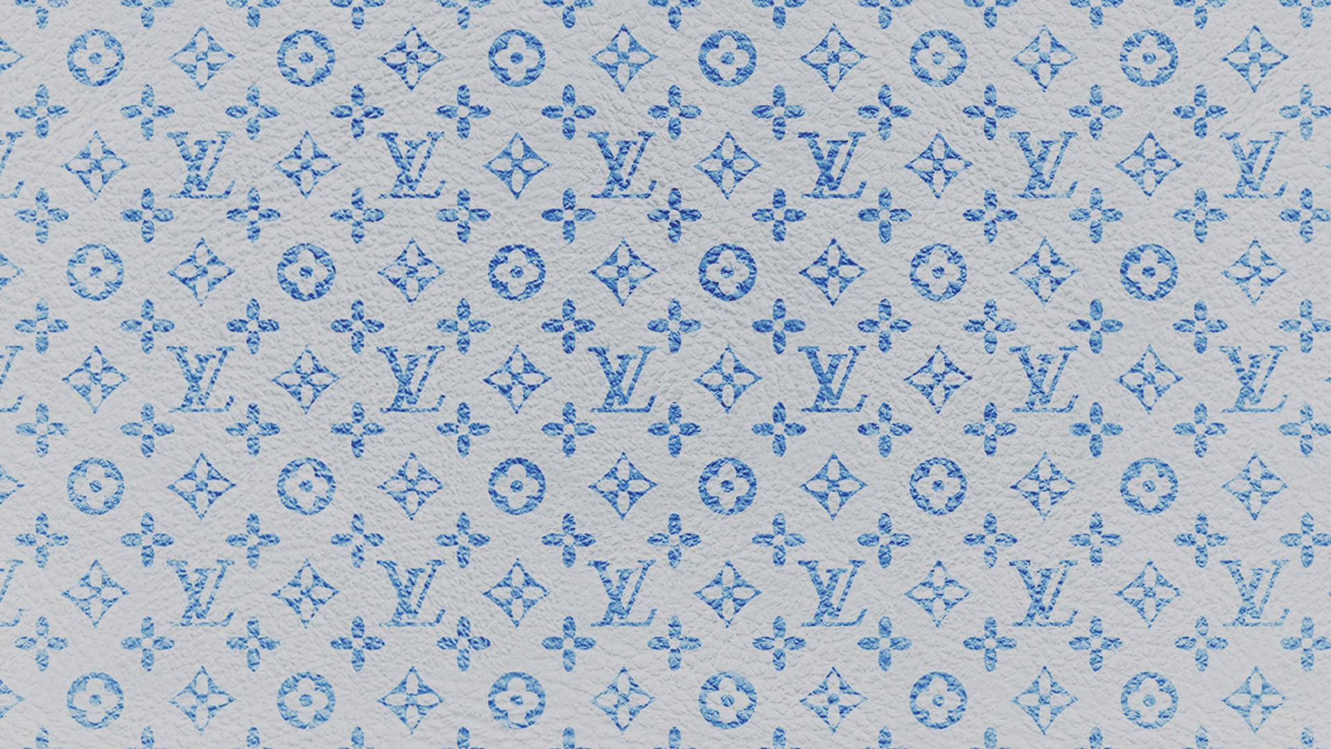 Louis Vuitton, Azul, Patrón, Azure, Textil. Wallpaper in 1920x1080 Resolution