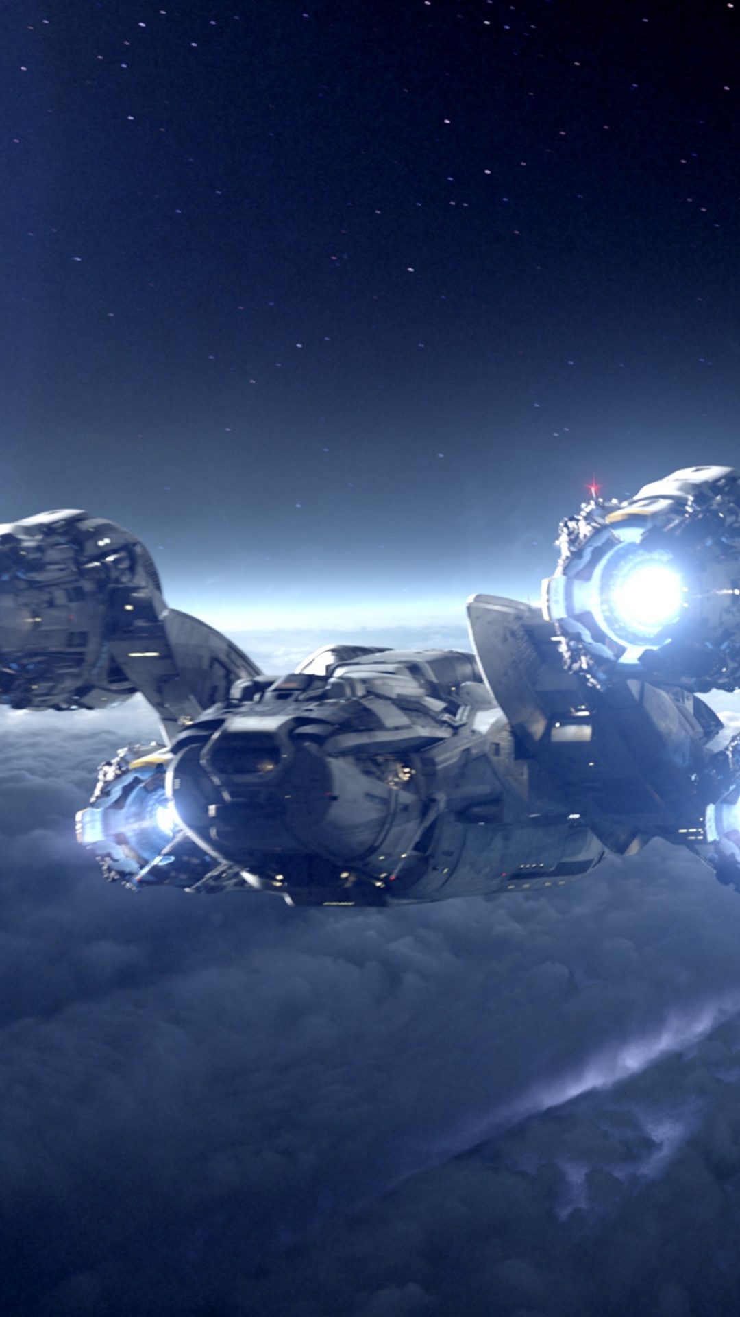 外层空间, 气氛, 空间, 这个星球, 卫星 壁纸 1080x1920 允许