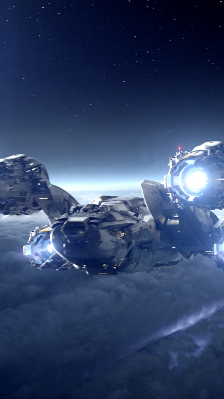 外层空间, 气氛, 空间, 这个星球, 卫星 壁纸 720x1280 允许