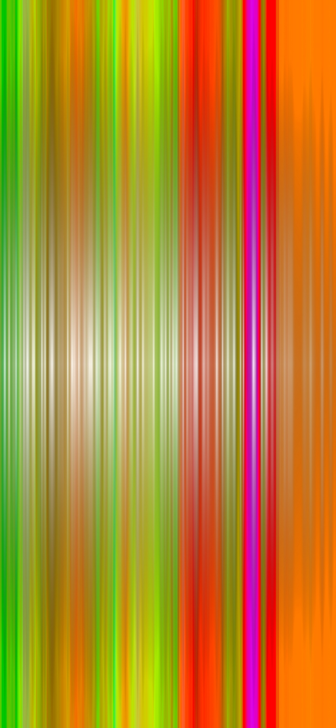 Ilustración de Rayas Amarillas y Moradas Rosa. Wallpaper in 1125x2436 Resolution